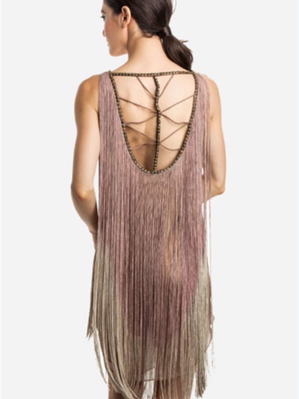 ark & co. fringe dress